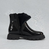 Luca Grossi Boot Ankle Patent Black 5808