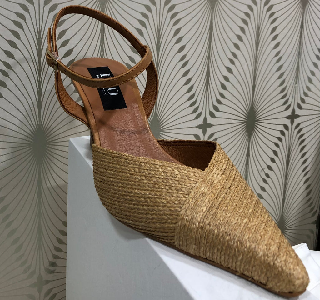 Neo Raffia Pointed Heel – Coco Shoes Tasmania