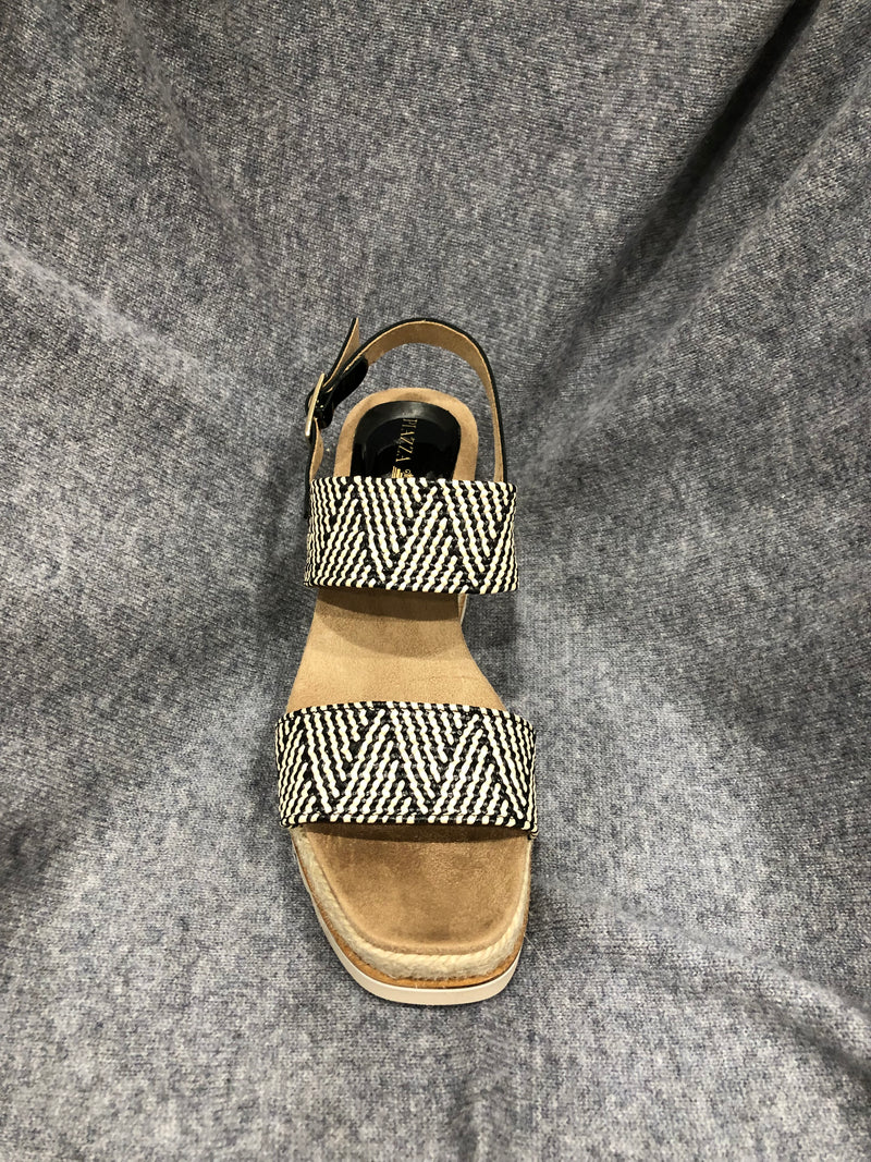 Piazza Grande Sandals Wedge Platform 6372