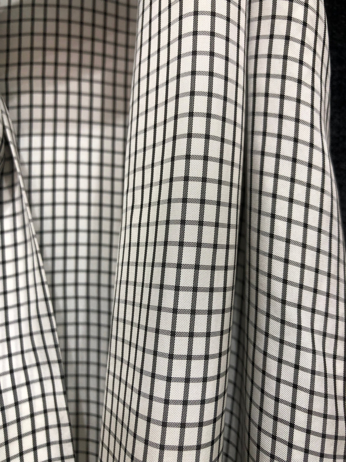 Etta Dress Black And White Check