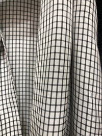 Etta Dress Black And White Check