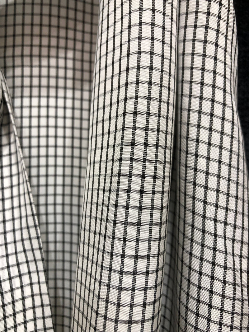 Etta Dress Black And White Check