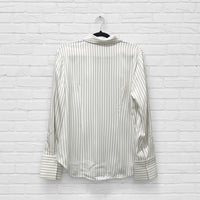Herzen’s Angelegenheit Shirt Pinstripe Aluminium/Superwhite Blouse2124
