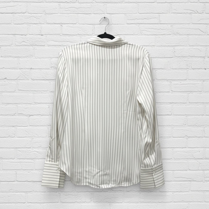 Herzen’s Angelegenheit Shirt Pinstripe Aluminium/Superwhite Blouse2124