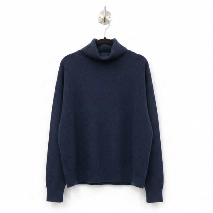 Mia Fratino Jumper Essential Roll French Navy 26053