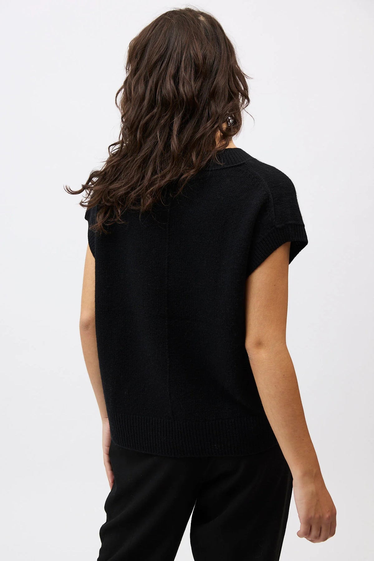 Mia Fratino Vest Xavier Jet Black 26905