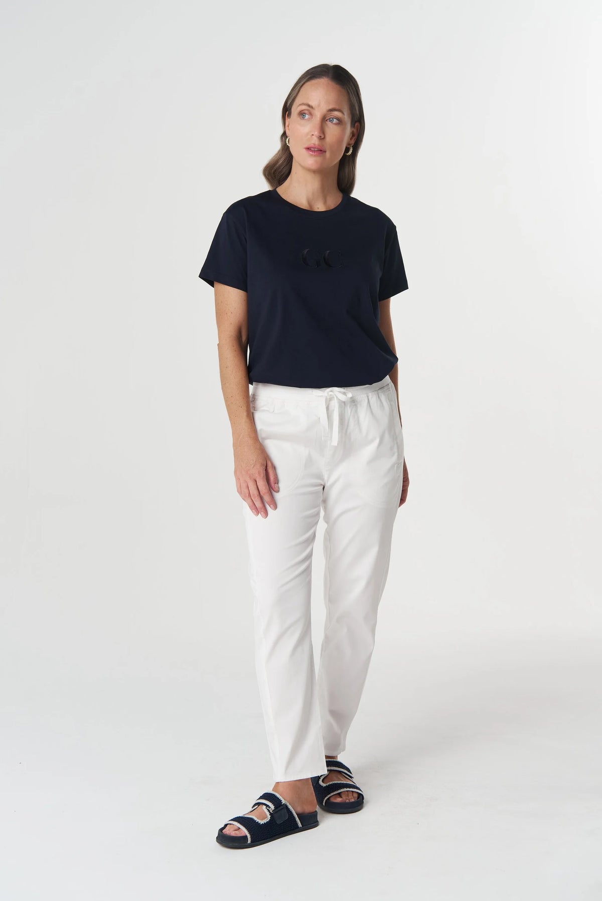 Cloth + Paper + Scissors Jogger White GC5310