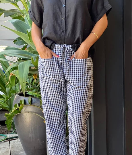 Frockk Jessie Pant Black/White