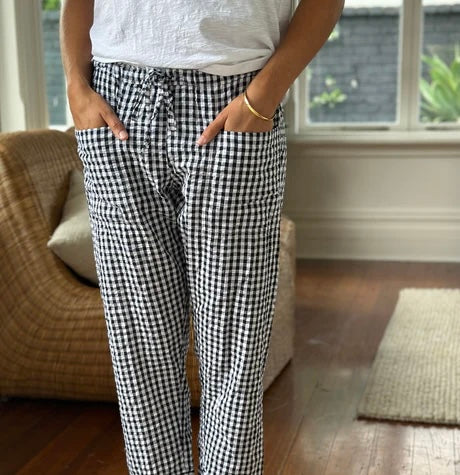 Frockk Jessie Pant Black/White