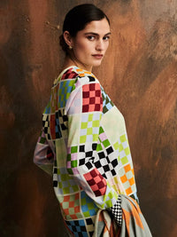 Herzen’s Angelegenheit Silk multi ballet Blouse 25243-6051