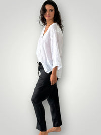 Frockk Pant Darcy Linen Black
