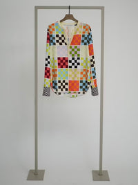 Herzen’s Angelegenheit Silk multi ballet Blouse 25243-6051