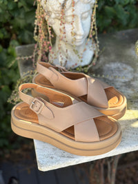 Sempre Di taupe sandal 629-3270