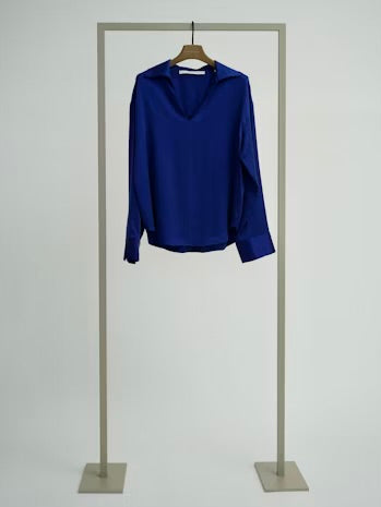 Herzen’s Angelegenheit Blouse359 captain blue silk 25251 6013
