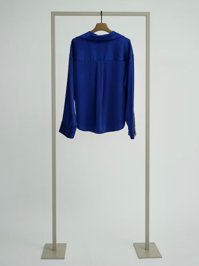 Herzen’s Angelegenheit Blouse359 captain blue silk 25251 6013