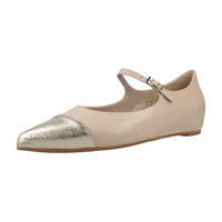 Wonders Shoe Pale pink ballet flat with wedge A-3820