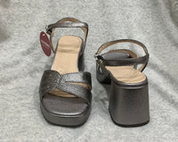 Wonders Shoe High Heel Pewter G-6810