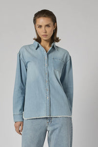 Dricoper Shirt Tahiti Sunbleach Denim