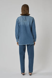 Dricoper Shirt Tahiti Pacific Blue Denim