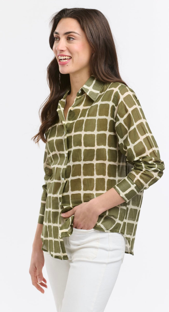 Italian Star Shirt Collins Military Square 7350