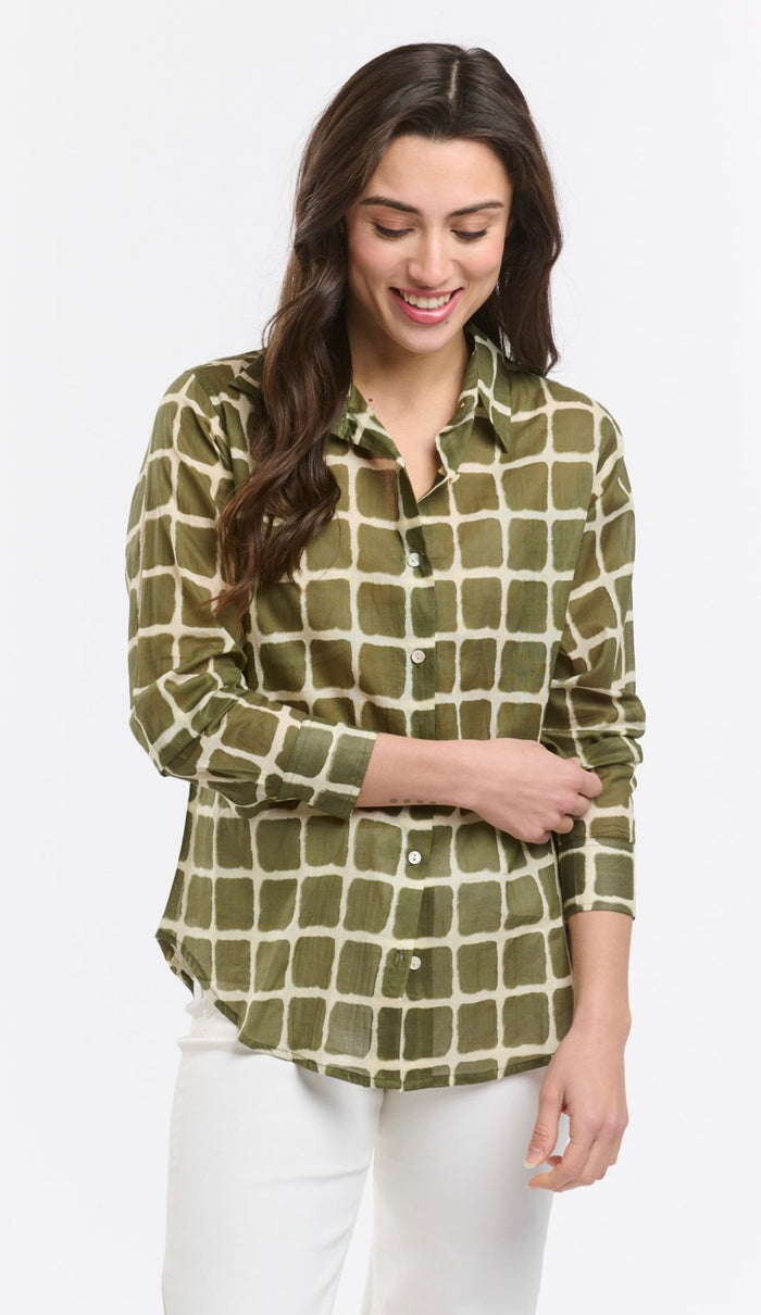 Italian Star Shirt Collins Military Square 7350