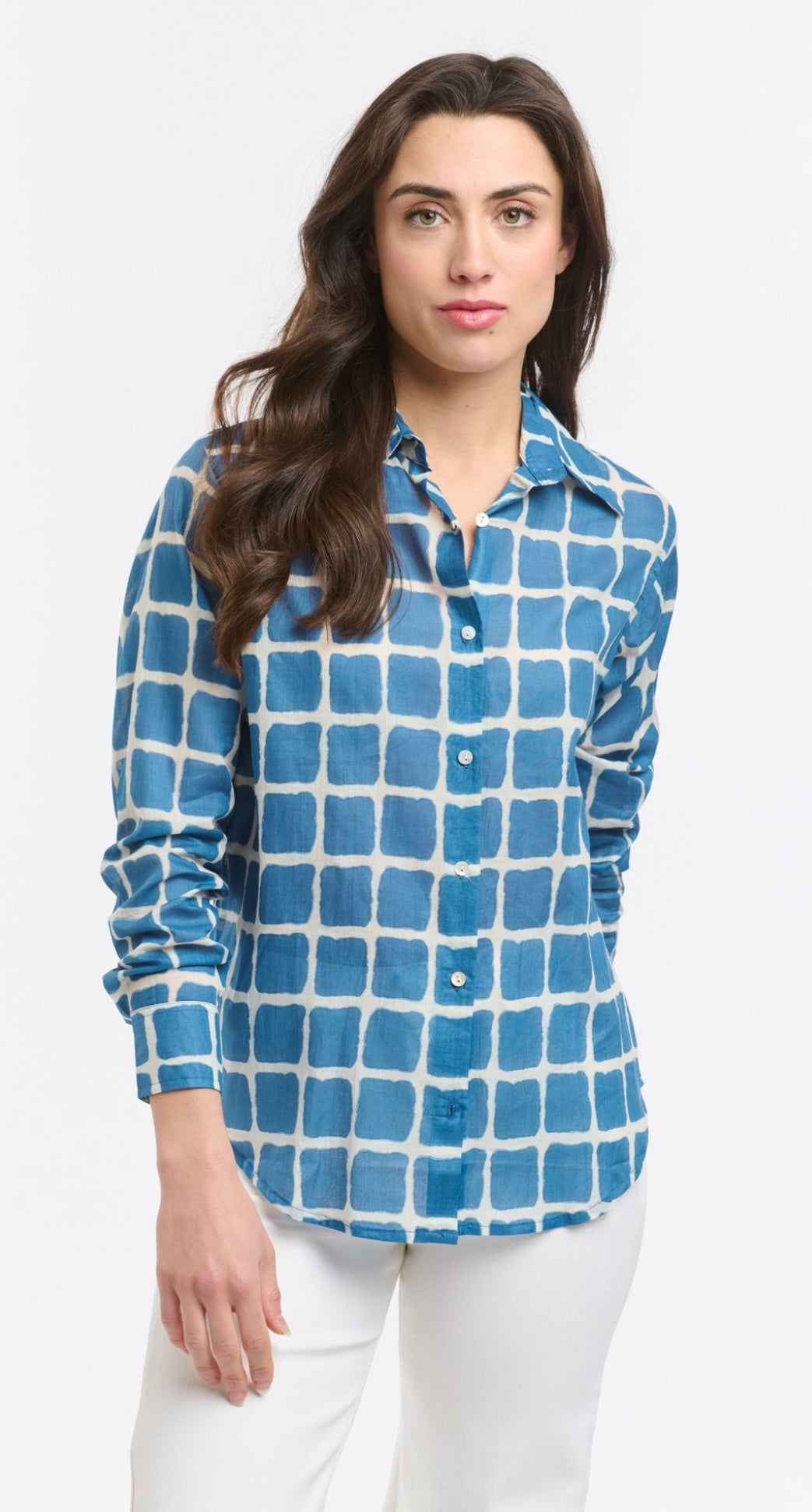 Italian Star Shirt Collins Blue Square 67350