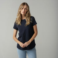 Cloth Paper Scissors Tee S/S Parisian Navy C13002