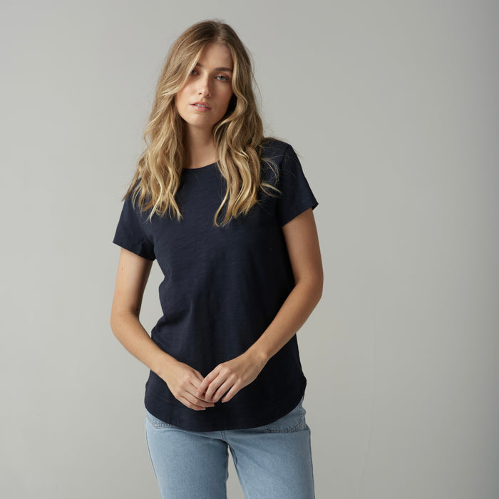 Cloth Paper Scissors Tee S/S Parisian Navy C13002