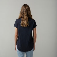 Cloth Paper Scissors Tee S/S Parisian Navy C13002