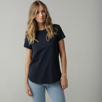 Cloth Paper Scissors Tee S/S Parisian Navy C13002