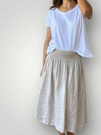 Frockk Skirt Lola Natural Linen