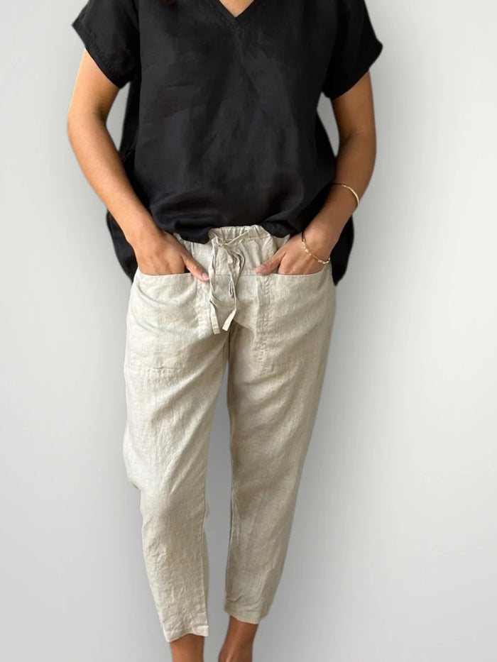 Frockk Pants Jessie Natural Linen