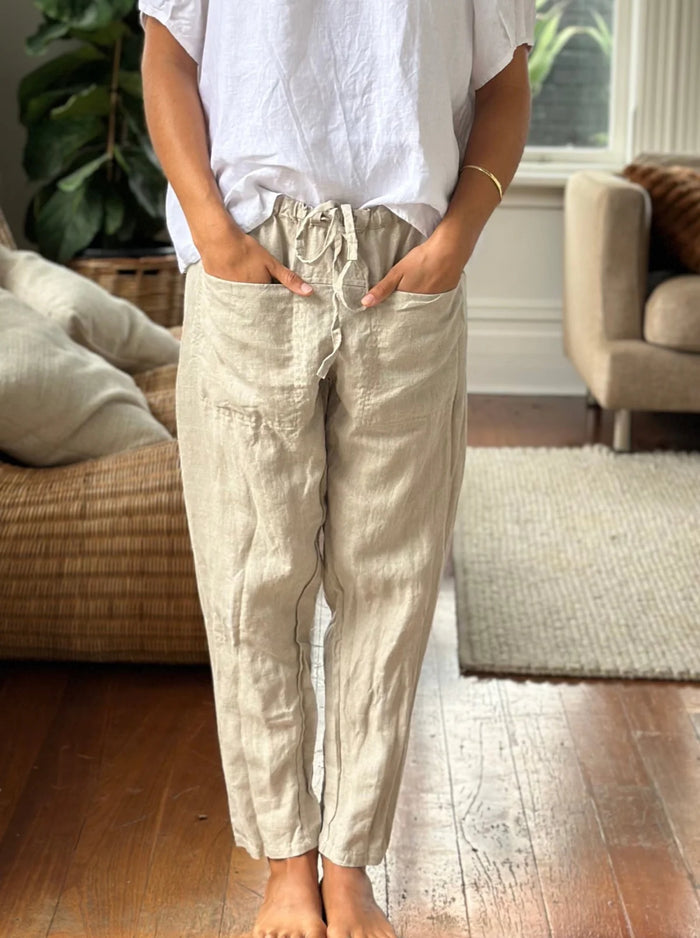 Frockk Pants Jessie Natural Linen