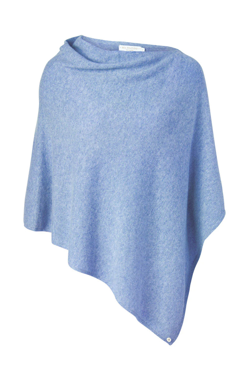 Mia Fratino Wrap Sorrento Cashmere Cornflower