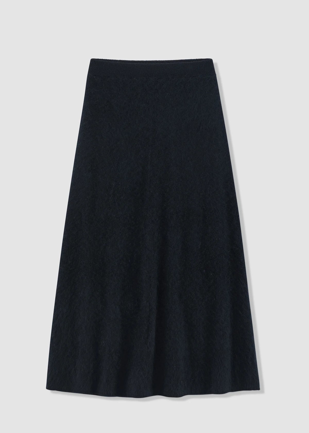 Aleger Skirt Brushed Wool/Cashmere Ink N.899