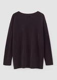 Aleger Jumper  V Neck Merlot 494