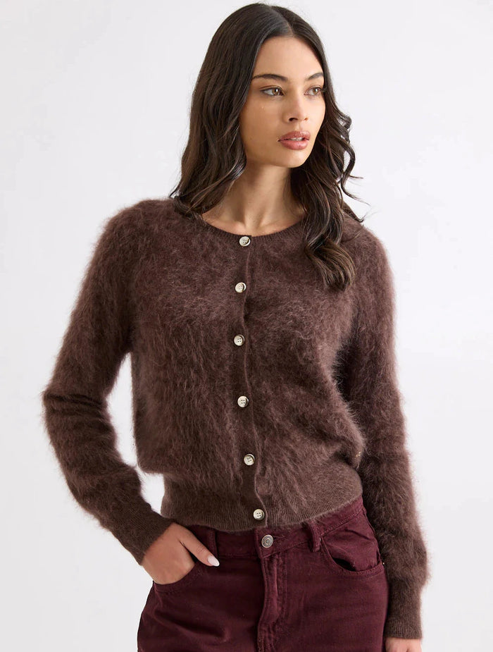 Mia Fratino Cardigan Sierra Chocolate 25902
