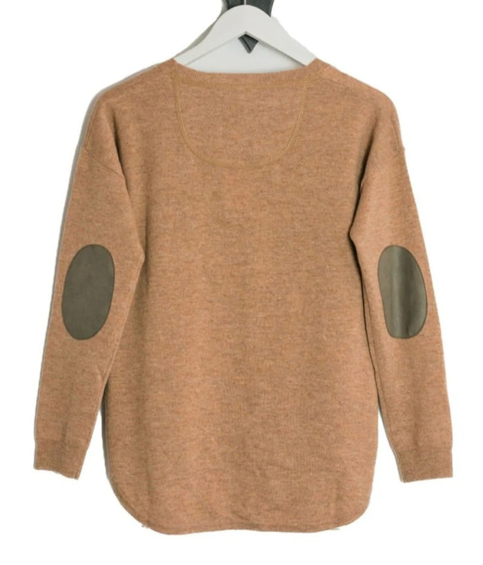 Bow and Arrow Cinnamon Swing Jumper with Brown Patches