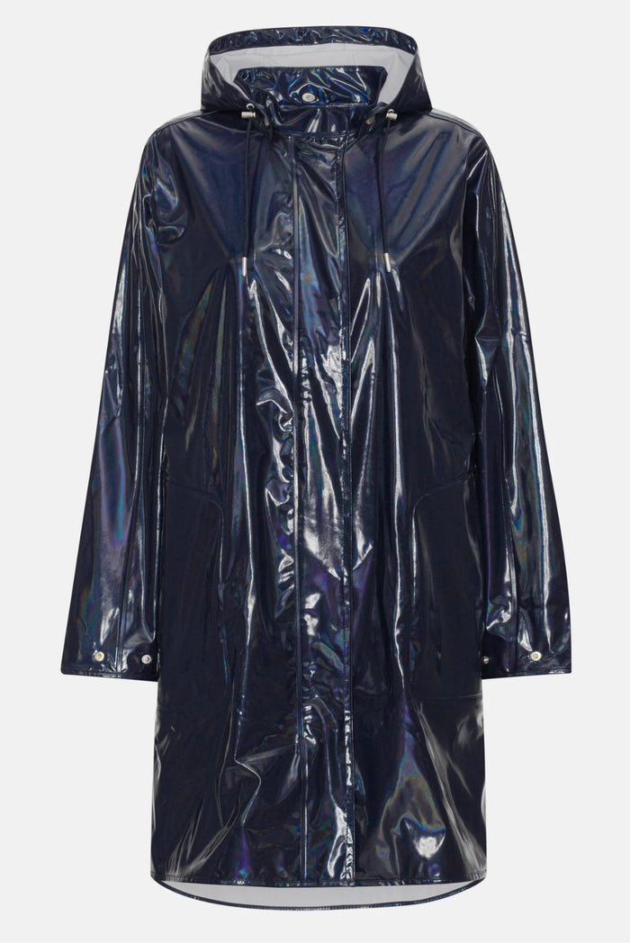 Ilse Jacobsen Rain Coat Dark Indigo 71G