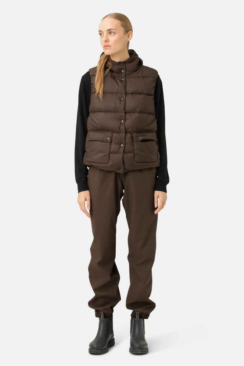 Ilse Jacobsen Walk06 Chocolate Brown Vest