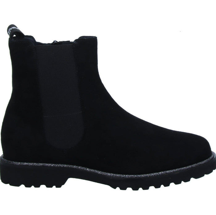 Sioux Black suede ankle boot Meredith 745