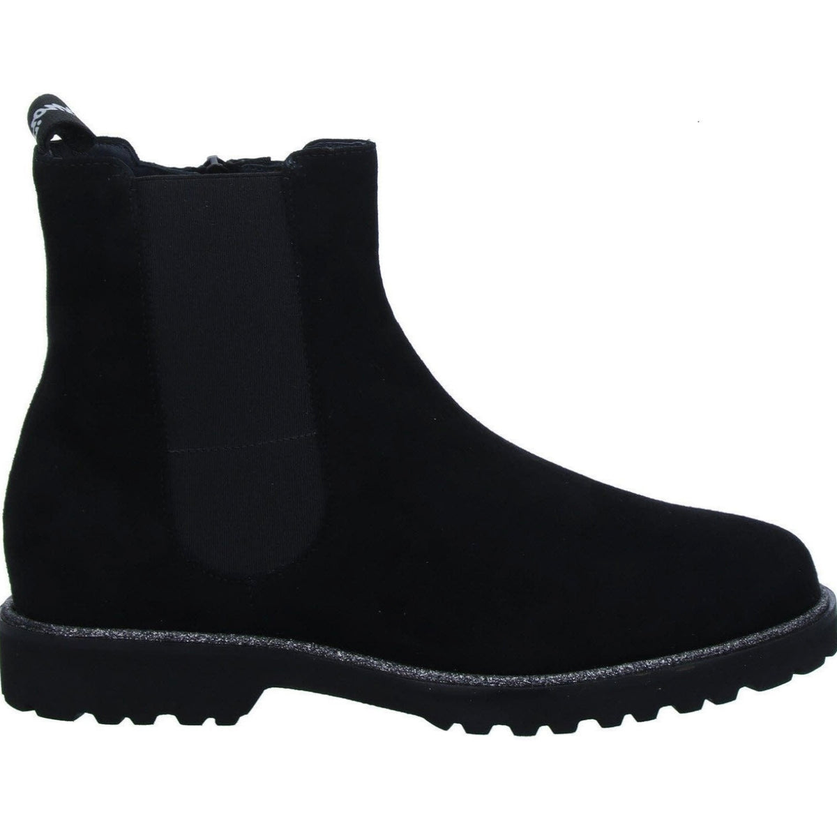 Sioux Black suede ankle boot Meredith 745
