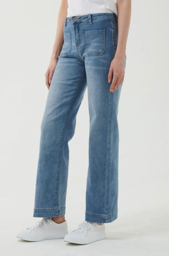 Italian Star Macey Jeans Light Denim YF1222