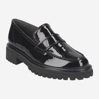 Paul Green Super Soft Patent Loafer in Black 2683-134