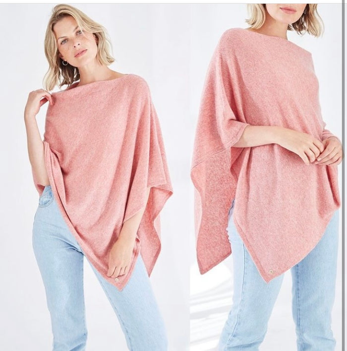 Mia Fratino Poncho Blush 16511