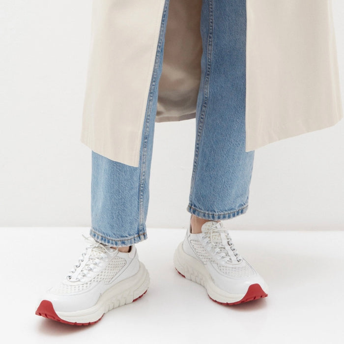 Hogl White/Red Sneaker 7-103319