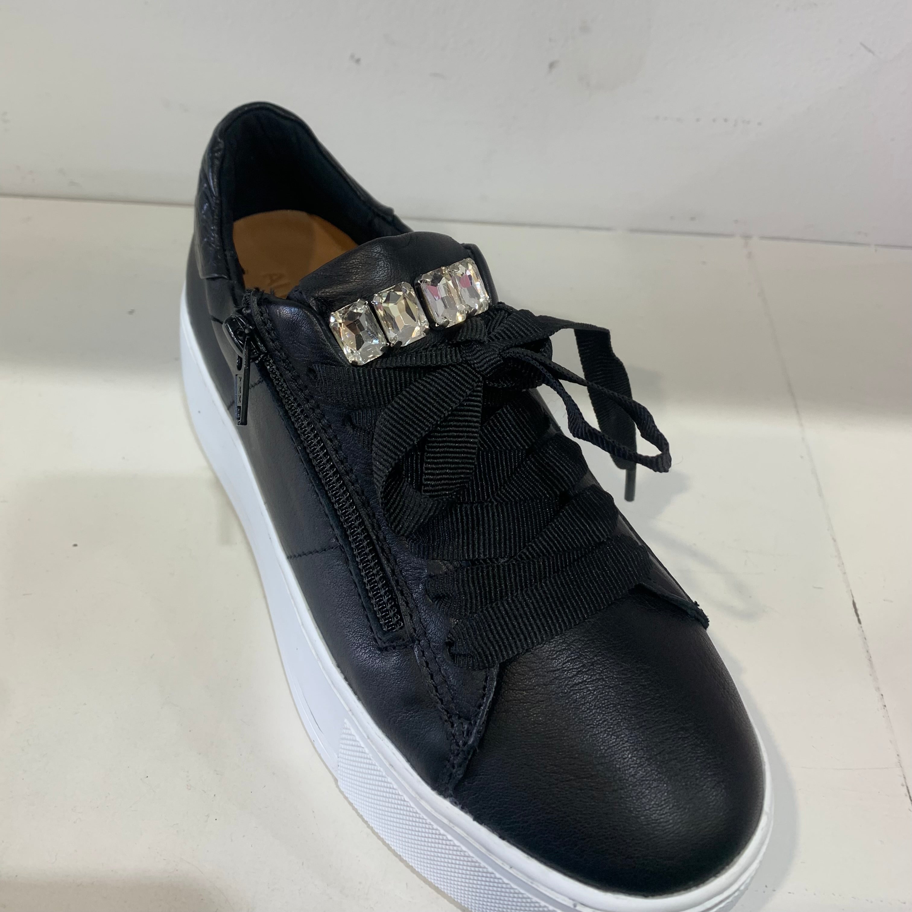 Alfie and Evie Sneaker Fury Black Coco Shoes Tasmania