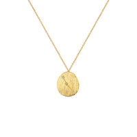 Aries Gold Star Sign Necklace