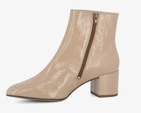 Hogl Patent Leather Ankle Boot Nude 4115