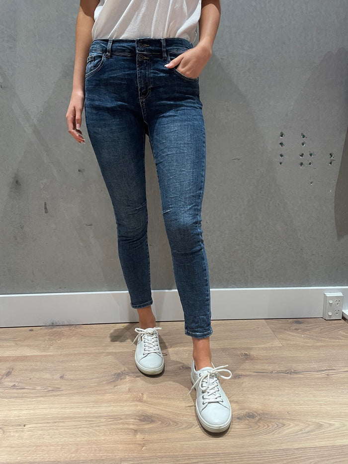 Italian Star Emma Dark Denim 7228